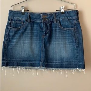 The perfect jean skirt